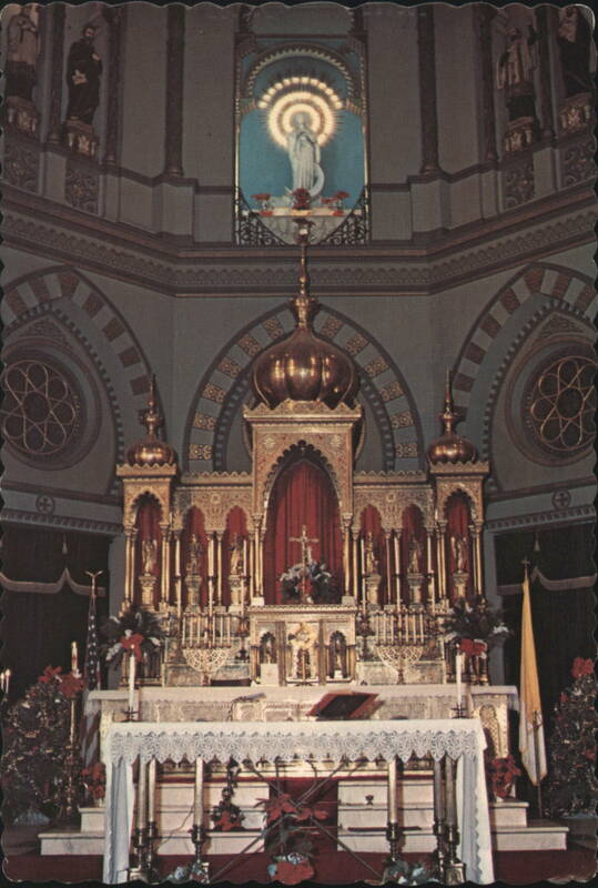 Main Altar, Church of the Immaculate Conception, Jesuit Church New Orleans Louisiana