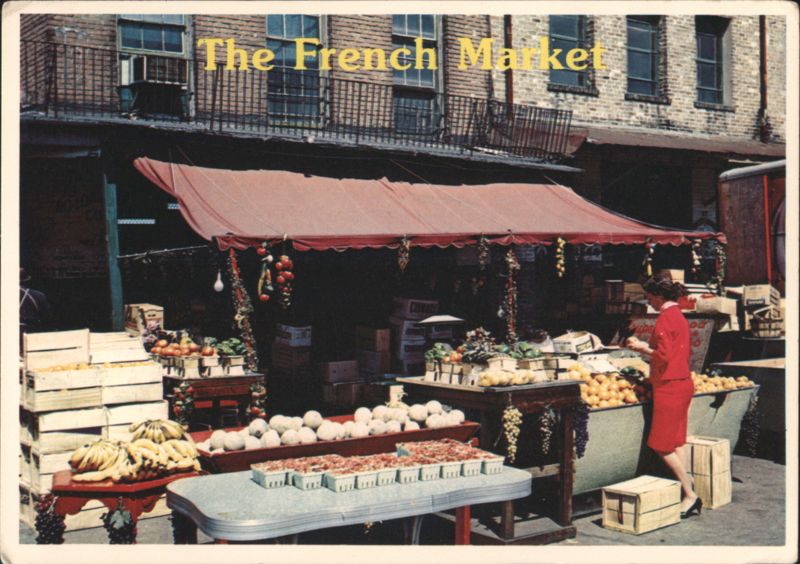 The French Market, New Orleans Louisiana