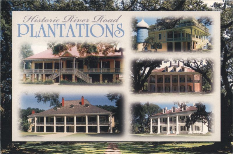 Historic River Road Plantations Louisiana Ante-bellum Mansions