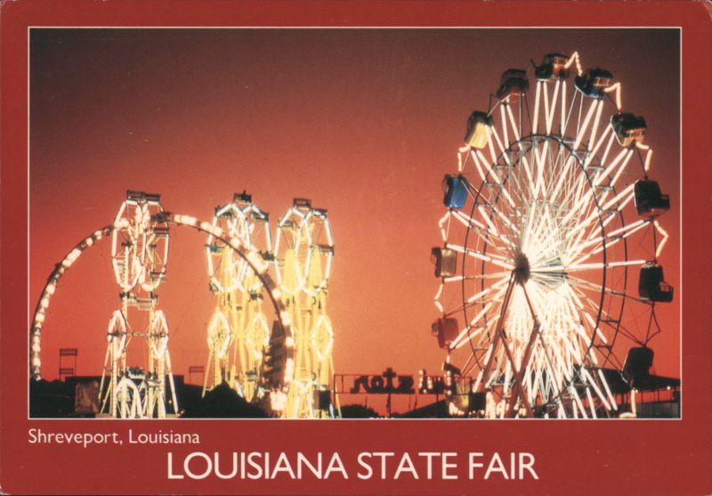 Louisiana State Fair at Night, Shreveport, LA Philip Gould