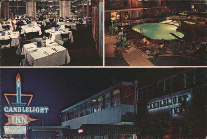Luxurious Candlelight Inn Motor Hotel, Metairie, Louisiana
