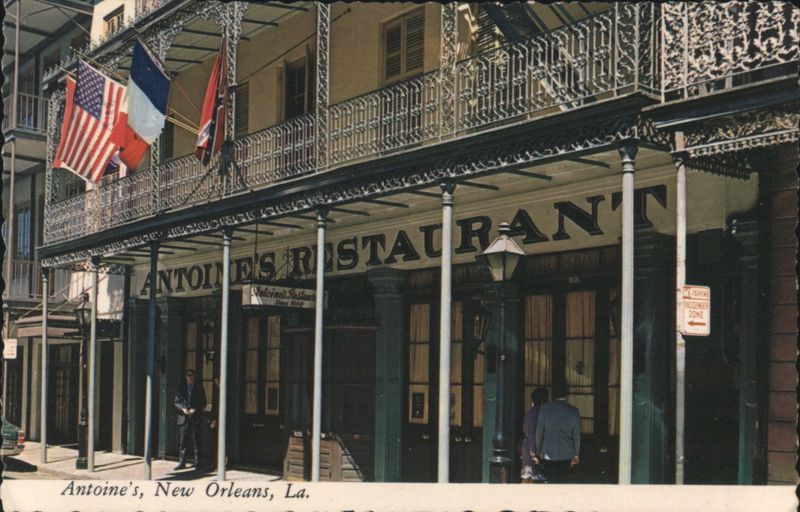 Antoine's Restaurant, St. Louis Street, New Orleans Louisiana