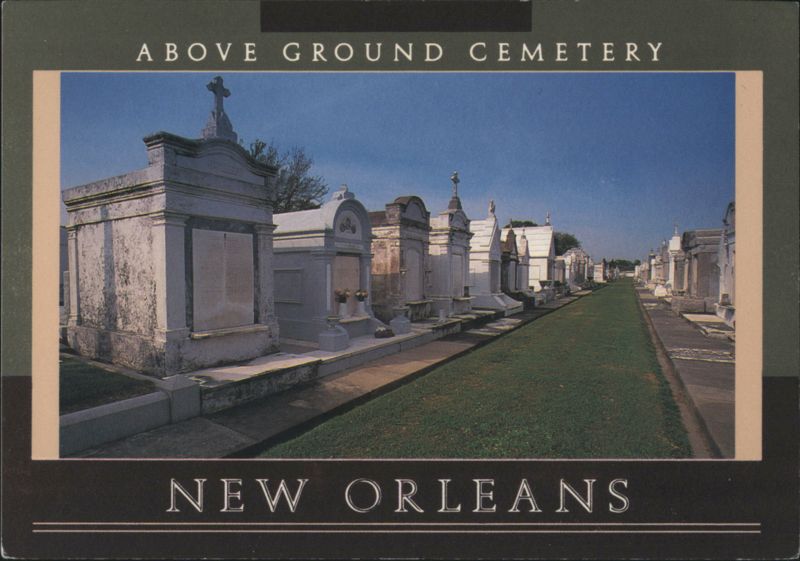 Above Ground Cemetery, New Orleans Louisiana John Elk III