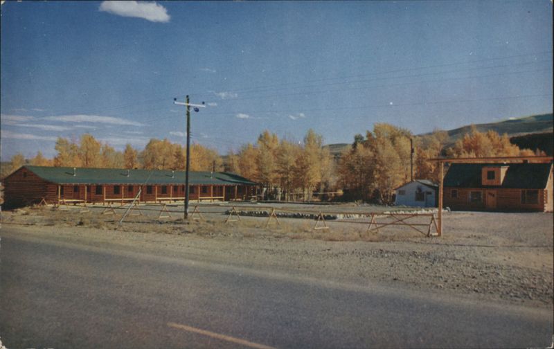 Van Vooren Motel, Dubois, Wyoming - Wind River Range