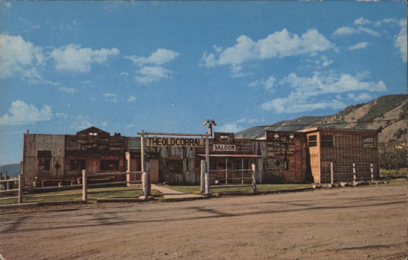 The Old Corral Motor Hotel & Saloon, Centennial, Wyoming