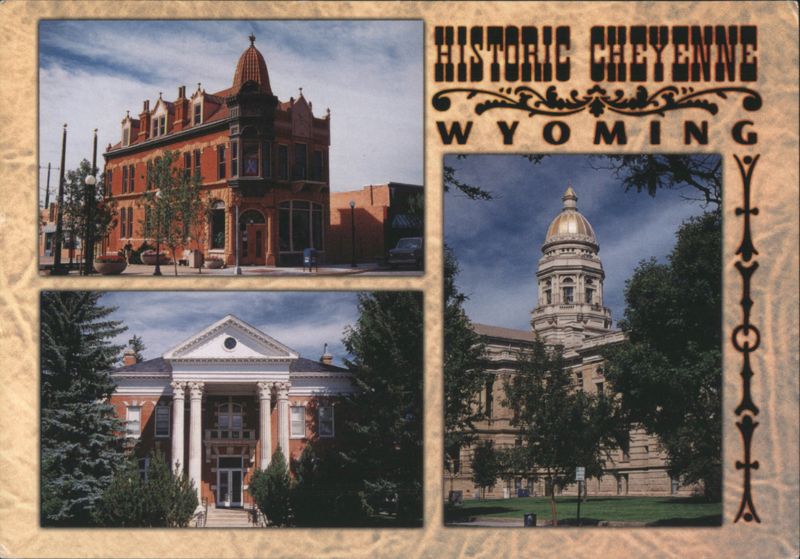 Historic Cheyenne Wyoming Landmarks: Tivoli, Capitol, Governor's Mansion