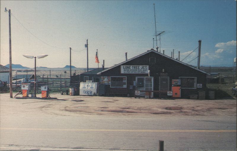Lone Tree Junction Gas Station and Post Office, Buford, Wyoming