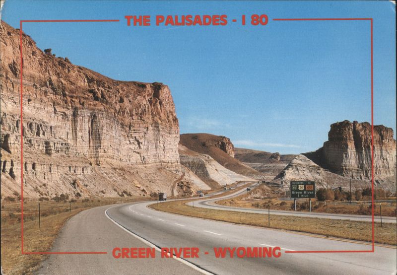 The Palisades, Interstate 80, Green River, WY Wyoming