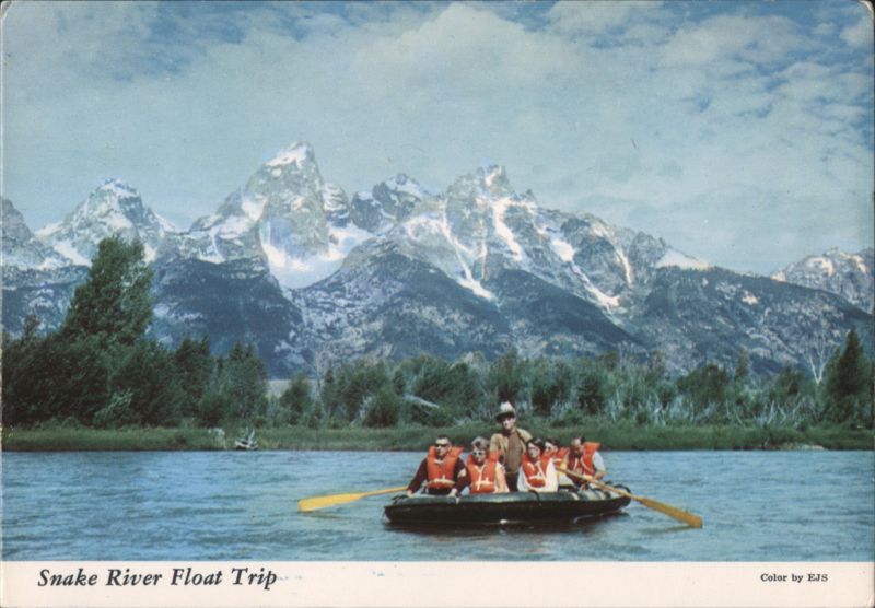 Snake River Float Trip, Grand Teton Mountains, WY Jackson Wyoming