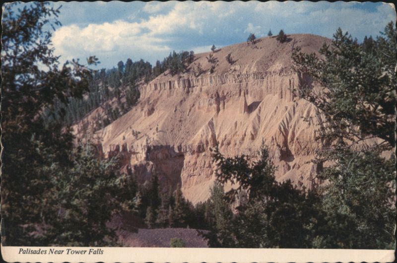 Palisades Near Tower Falls, Yellowstone National Park Wyoming