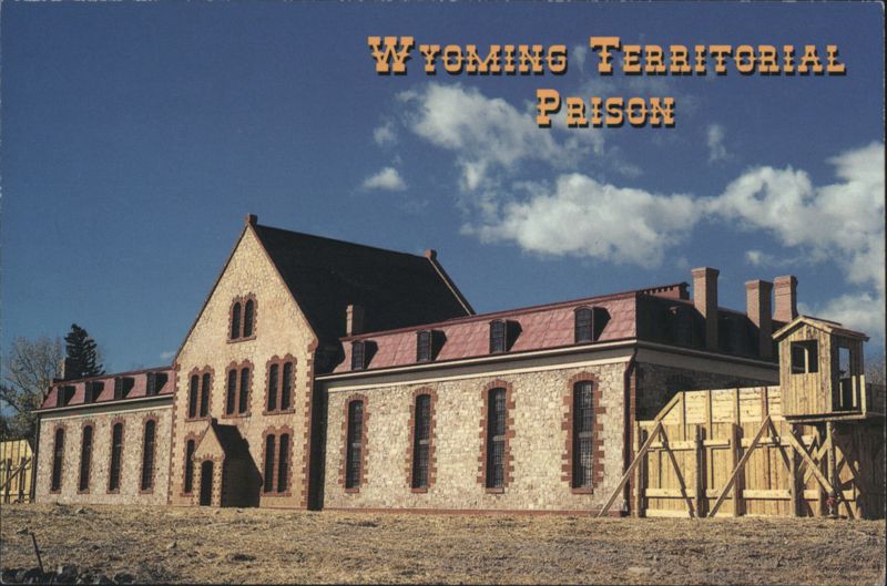 Wyoming Territorial Prison Building Laramie Mike Roberts