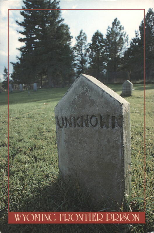 Unknown Grave, Wyoming Frontier Prison Cemetery, Rawlins