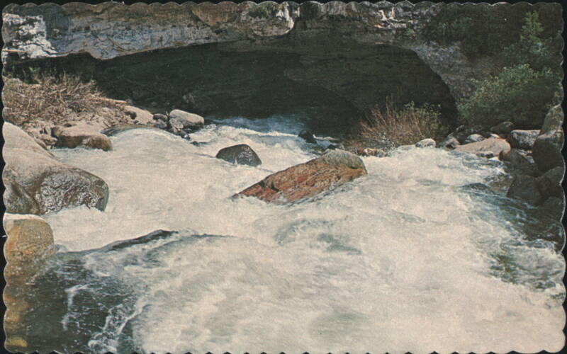 The Sinks, Popo Agie River, Lander, WY - Underground Cavern Wyoming