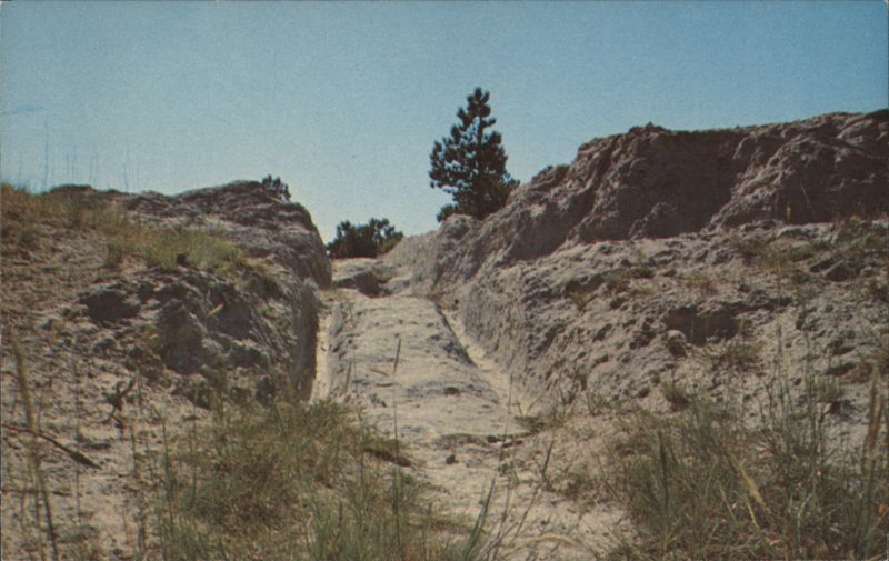 Oregon Trail Ruts in Southeastern Wyoming Art Dexter
