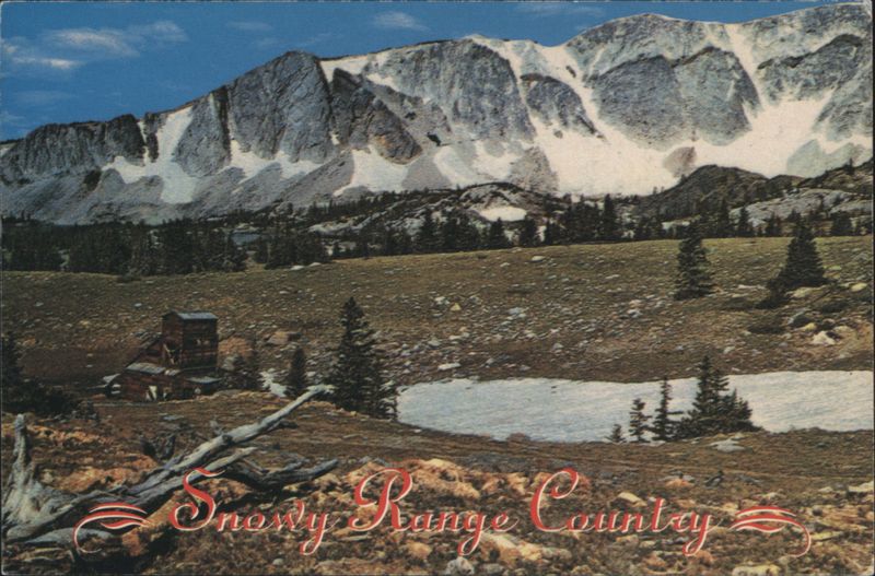 Snowy Range Country in Medicine Bow National Forest, Wyoming