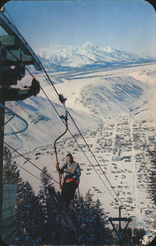 Snow King Mountain Ski Lift, Jackson, Wyoming