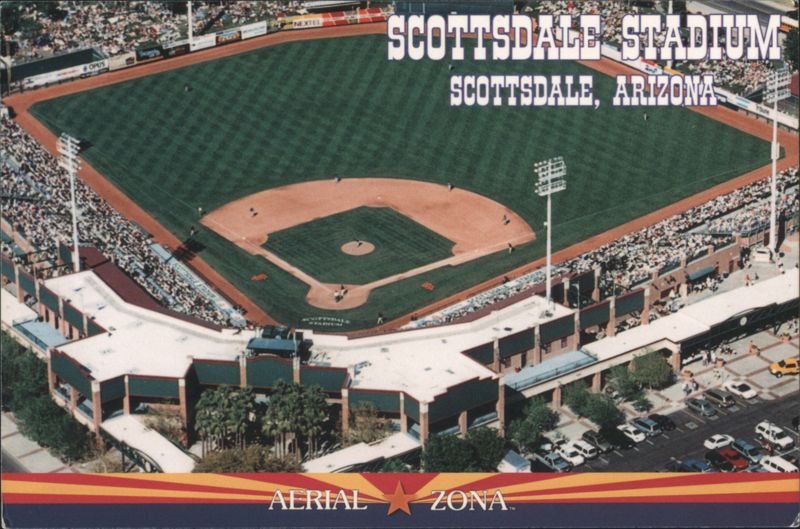 Scottsdale Stadium Aerial View, Scottsdale, Arizona