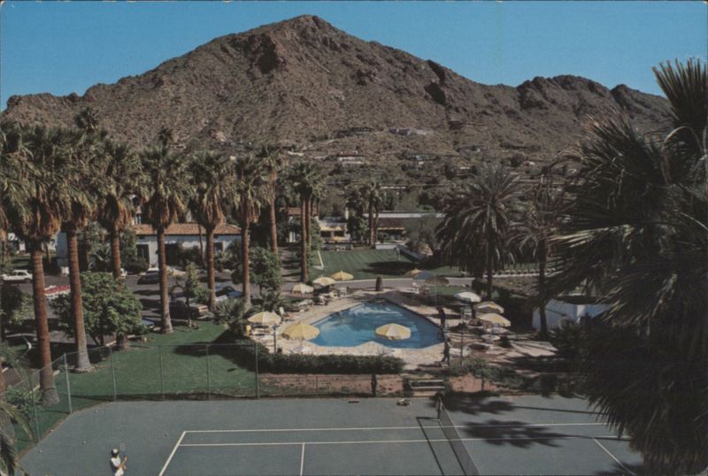 Royal Palms Inn with Pool and Tennis Court, Camelback Mountain Phoenix Arizona