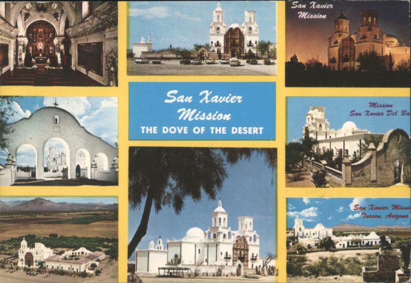 San Xavier Mission, The Dove of the Desert, Tucson, AZ Arizona