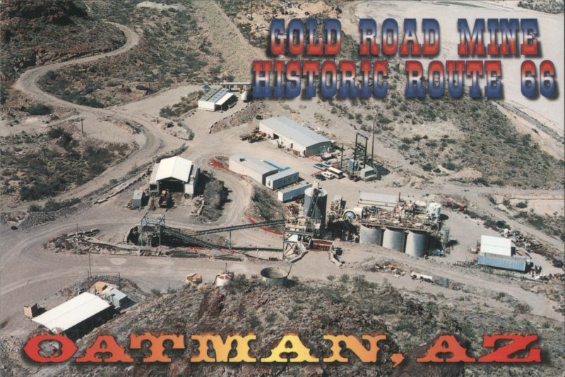 Gold Road Mine, Historic Route 66, Oatman, AZ Arizona