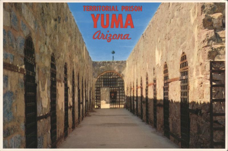 Yuma Territorial Prison Cell Block, Arizona Stan Davis