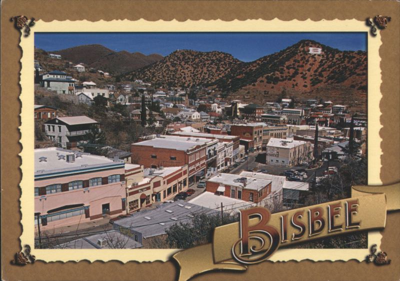 Bisbee, Arizona Town View in Mountains Richard Cummins