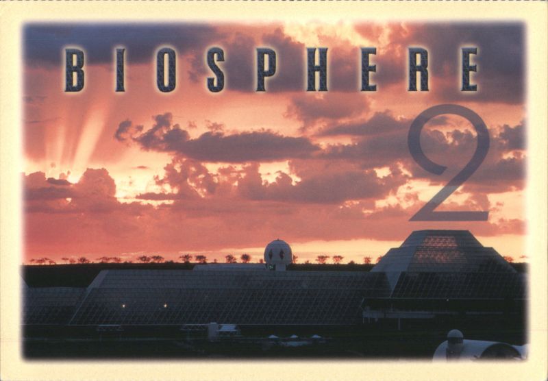 Biosphere 2 Complex at Sunset, Arizona C. Allan Morgan