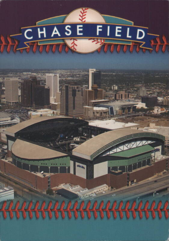 Chase Field Phoenix Arizona Aerial View Morey K. Milbradt