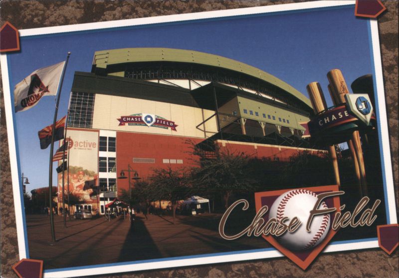 Chase Field, Home of Arizona Diamondbacks, Phoenix AZ