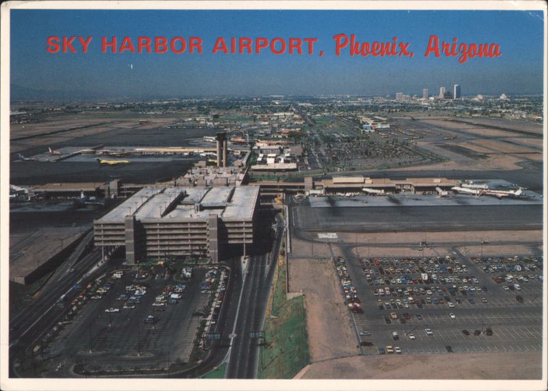 Sky Harbor Airport Aerial View, Phoenix, Arizona Don Ceppi