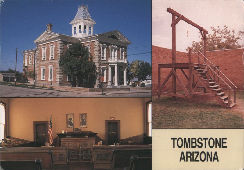 Cochise County Courthouse & Gallows, Tombstone AZ Arizona