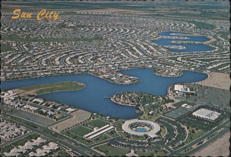 Aerial View, Del Webb's Sun City, Arizona Bob Petley