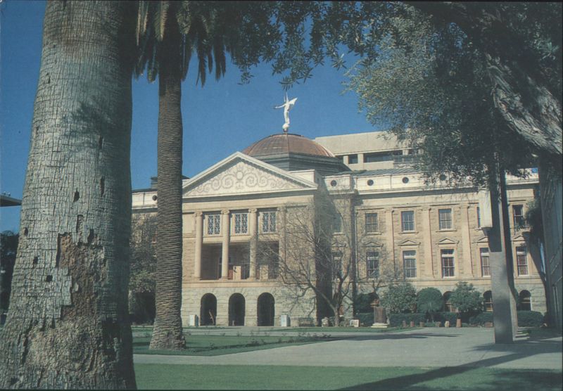 Arizona State Capital Building with Copper Dome Phoenix