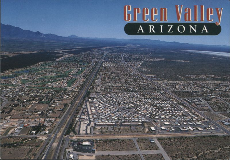 Aerial View of Green Valley, Arizona Bruce Finchum