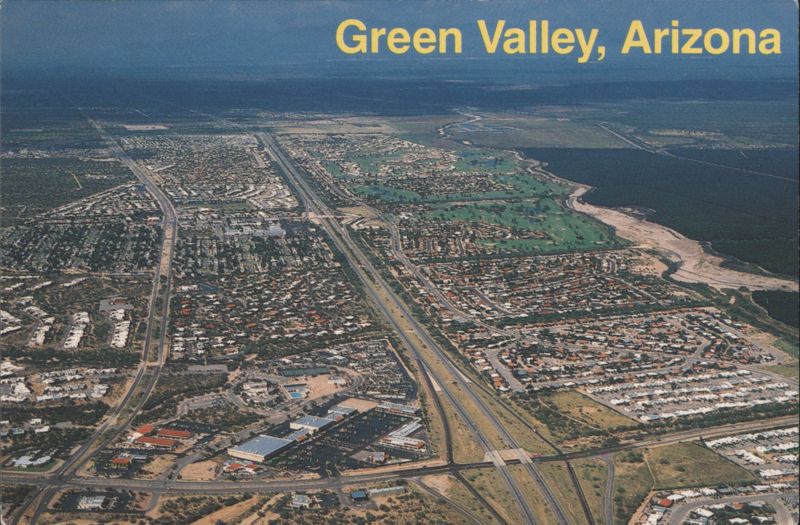 Aerial View of Green Valley, Arizona