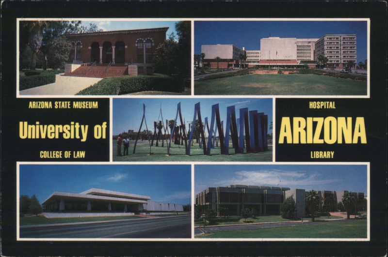 University of Arizona, Tucson - Museum, Law, Hospital, Library