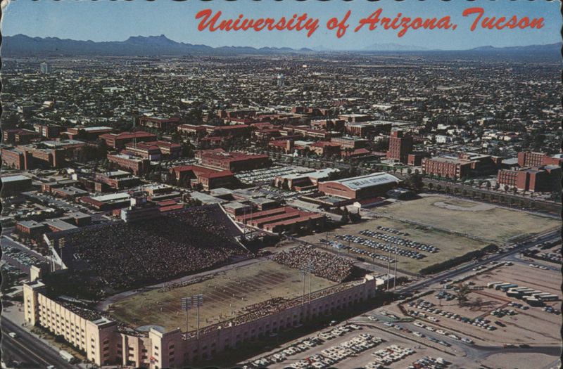 University of Arizona, Tucson Aerial View, Stadium