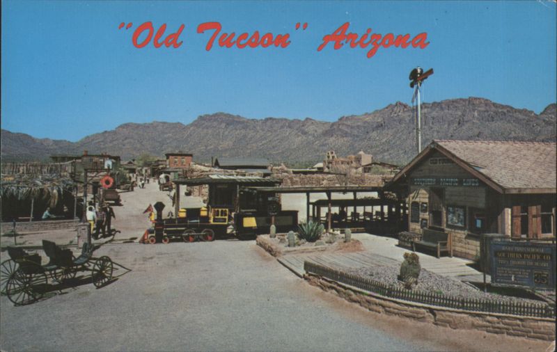 Old Tucson, Arizona - Wild West Town & Movie Set Bob Petley