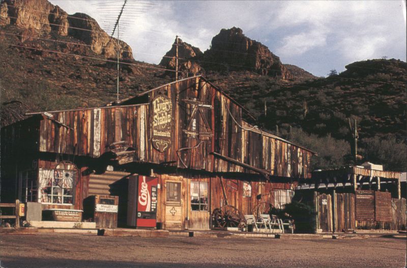 Country Store & Old Time Ice Cream at Tortilla Flat, AZ Arizona
