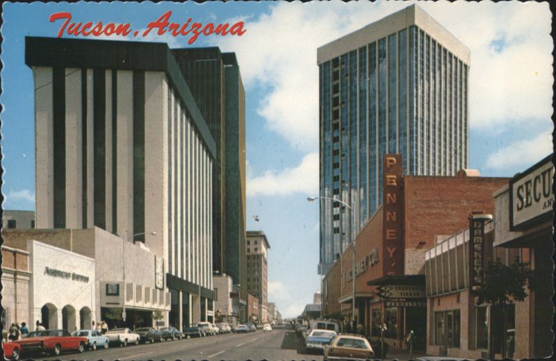 Tucson, Arizona - Stone Avenue Highrise Buildings Bob Petley