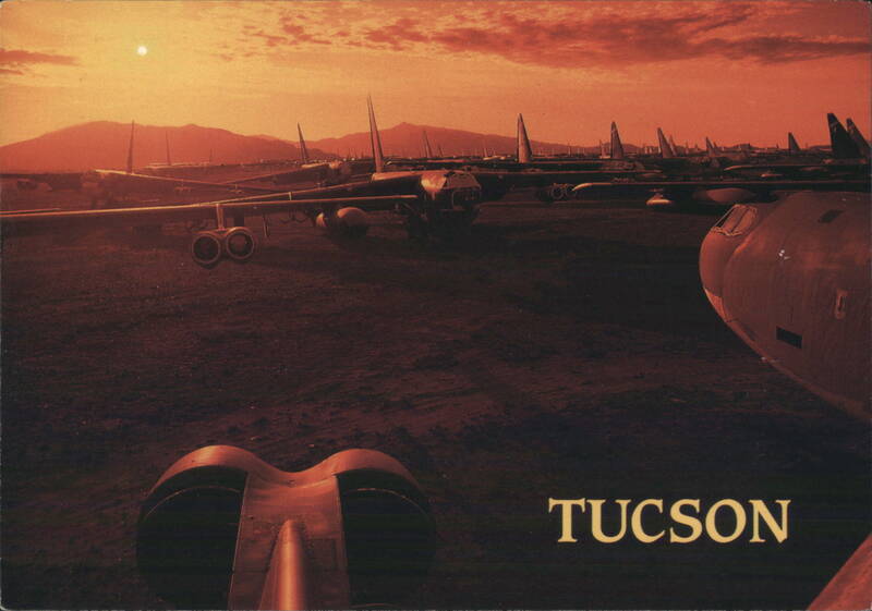 B-52 Bombers at START Treaty Area, Tucson, AZ Arizona