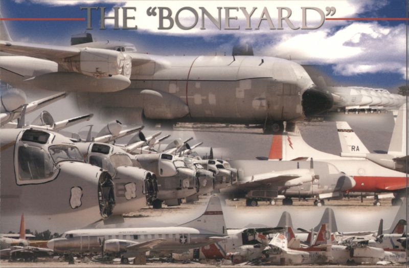 The Boneyard Aircraft Storage, Tucson, AZ Arizona G. Louis Vopalensky