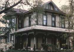 The Beckwith House, Mitchell, SD 1886 Postcard