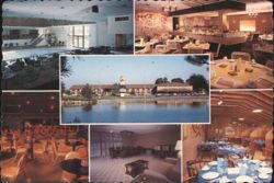 Red Fox Inn, Waverly, Iowa - Pool, Dining, Lounge, Tennis Postcard