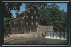 Old Mill at Wild Cat Den State Park, Muscatine, Iowa Postcard