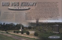 Chalmette Battlefield & National Cemetery, New Orleans, LA Postcard