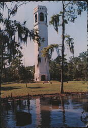 Brownell Memorial Carillon Tower, Morgan City, LA Postcard