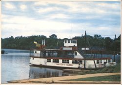 Twin City Queen Excursion Boat on Ouachita River, Monroe LA Postcard