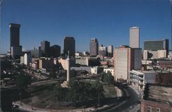 New Orleans, Louisiana Skyline from Lee Circle Postcard