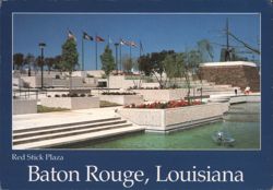 Red Stick Plaza, Baton Rouge, Louisiana Postcard